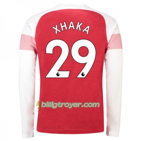 Billige Fotballdrakter Arsenal Xhaka 29 Hjemmedraktsett 2018/19 Langermet